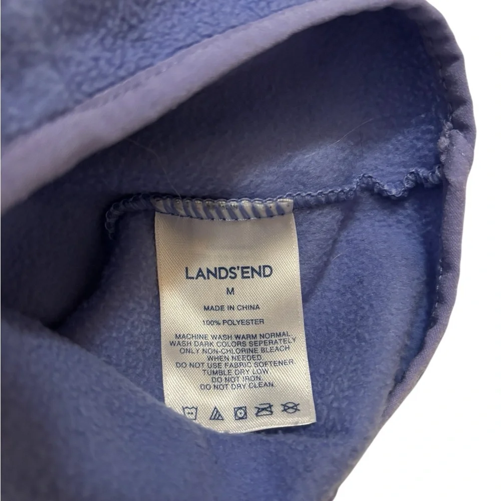 Lands' End Soft Periwinkle Fleece Balaclava